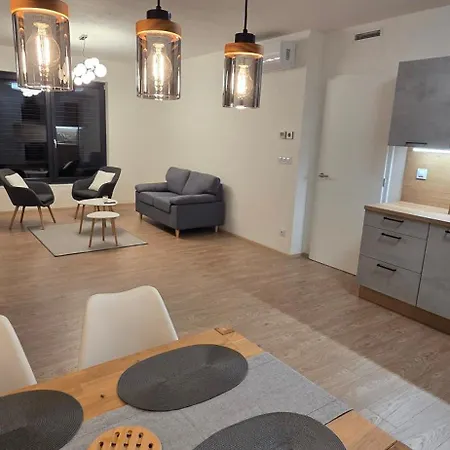 Haas Tower, 2 Bedrooms, Balcony And Parking 브르노